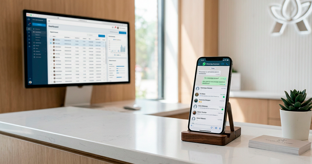 WhatsApp integrado ao CRM e ERP veja como evitar cegueira de dados na clínica